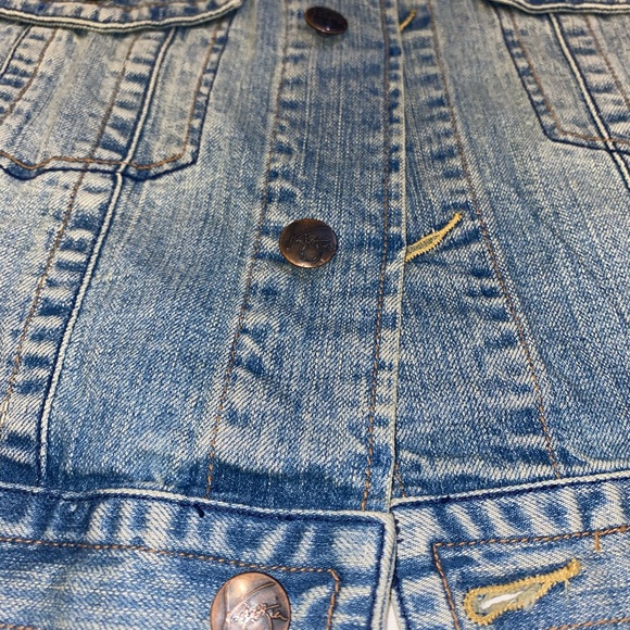 Lane Bryant Blue Jean Jacket - Picture 4 of 7